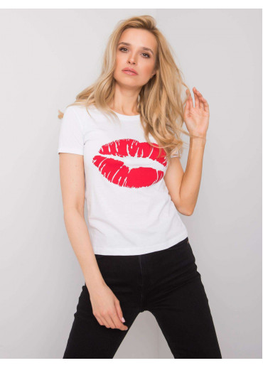 Biele bavlnené tričko