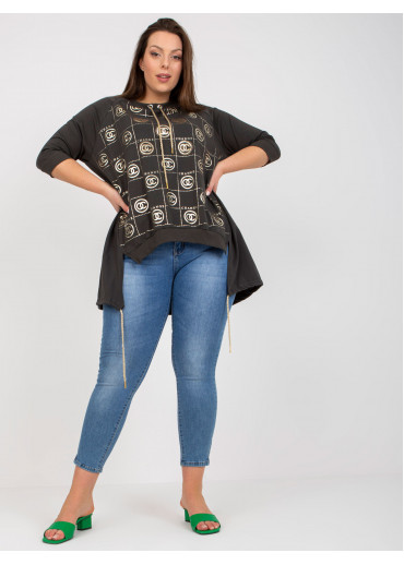 Khaki zelená tunika