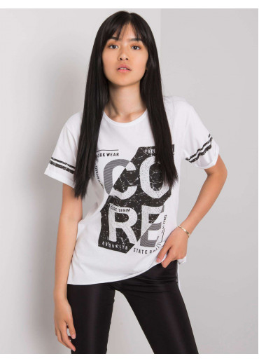 Biele tričko s potlačou