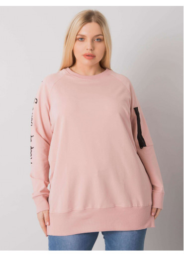 Tmavopúdrovo ružová one size tunika