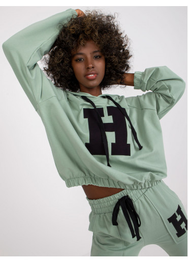 Zelená tepláková súprava