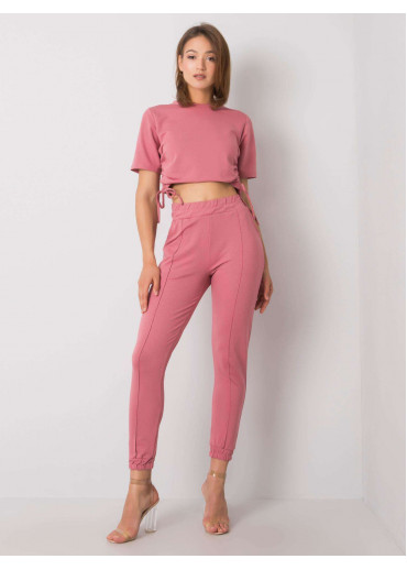 Ružová tepláková súprava