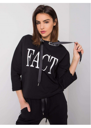 Čierna tepláková súprava