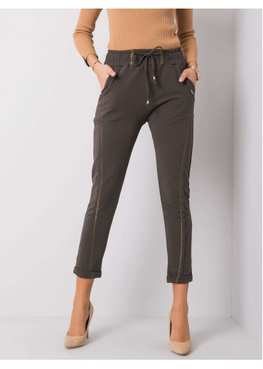 Khaki zelené tepláky