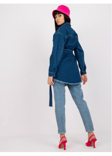 Modrá džínsová košeľa