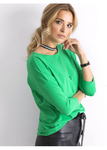 Zelené bavlnené tričko