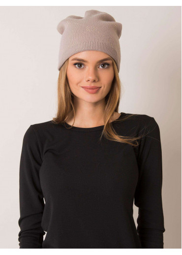 Béžovo hnedá čiapka