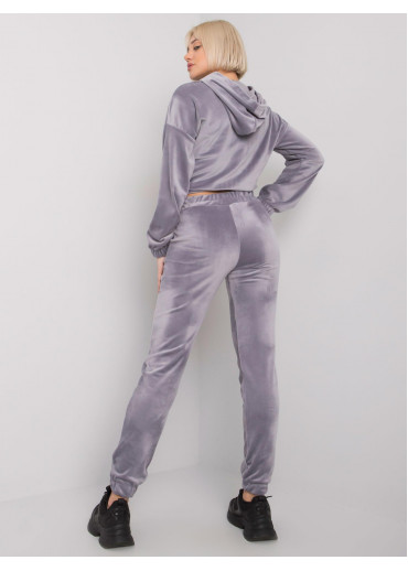 Sivá tepláková súprava