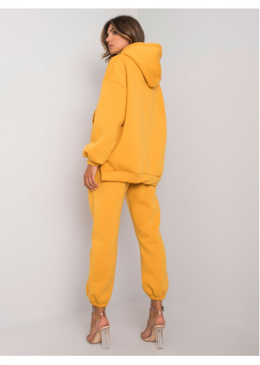 Karamelovo hnedá tepláková súprava