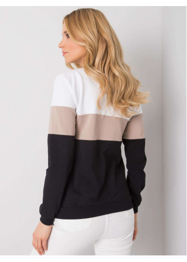 Čierna basic mikina