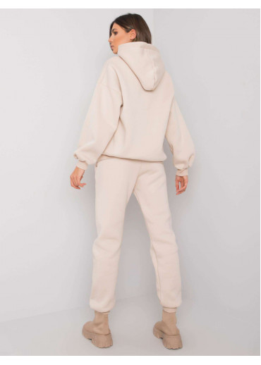 Béžovo hnedá tepláková súprava