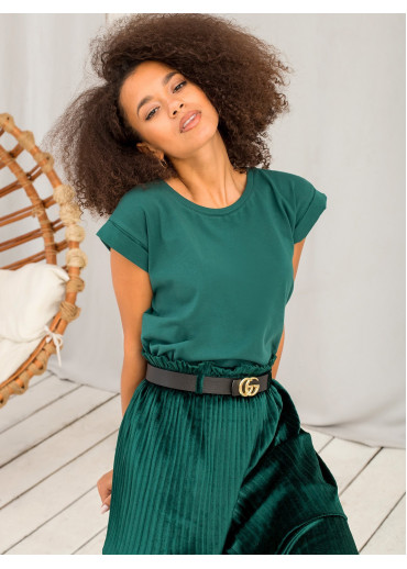 Tmavozelené tričko