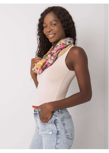 Béžovo hnedá šatka