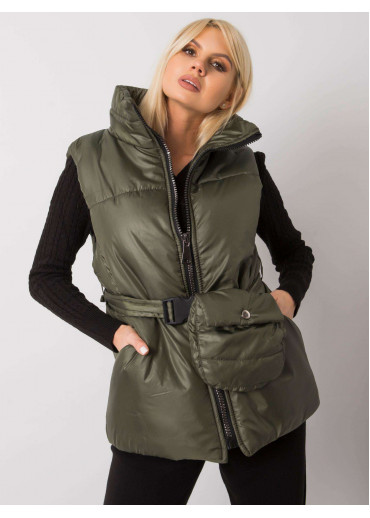 Khaki zelená vesta