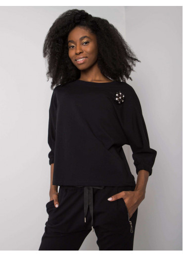 Čierna tepláková súprava