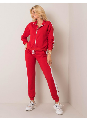 Červená tepláková súprava