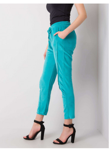 Mätovo zelené tepláky