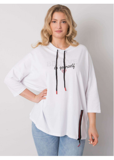 Biele tričko s potlačou