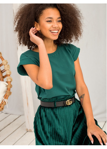 Tmavozelené tričko