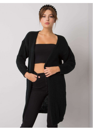 Čierny kardigán