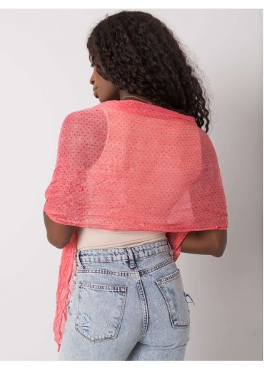 Koralovo ružová šatka