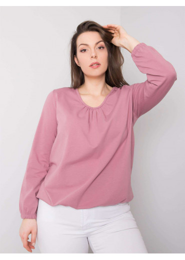 Tmavopúdrovo ružové tričko