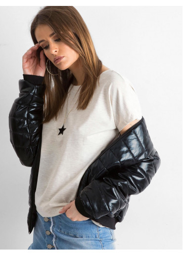 Béžovo hnedé tričko