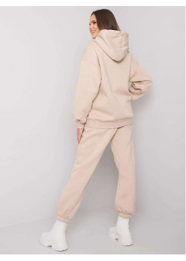 Béžovo hnedá tepláková súprava