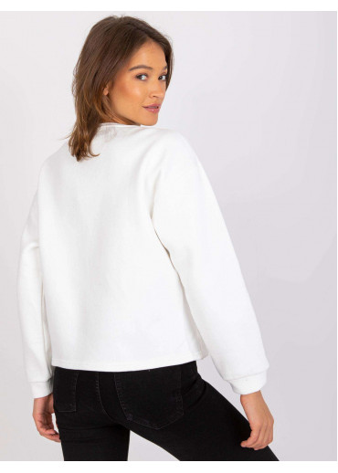 Smotanovo biela mikina