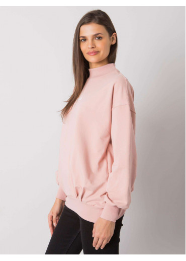 Tmavopúdrovo ružová mikina