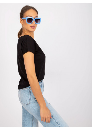 Čierne basic tričko