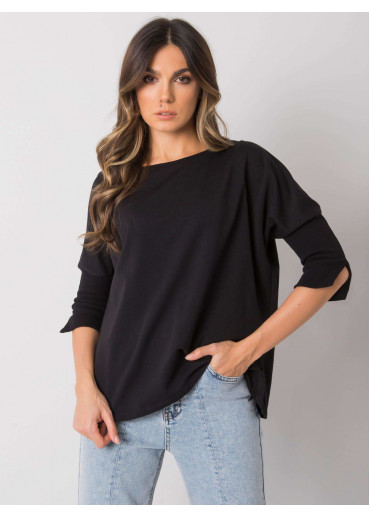 Čierne dámske tričko