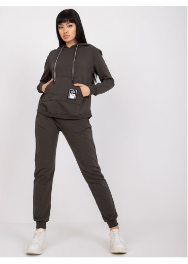 Khaki zelená tepláková súprava