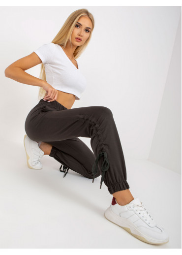 Khaki zelené tepláky