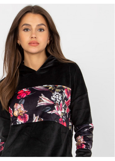 Čierna tepláková súprava