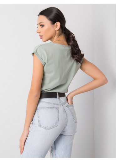 Zelené basic tričko