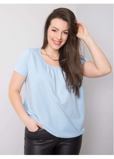 Svetlomodré tričko