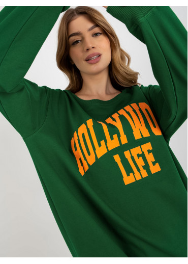 Čierna mikina Hollywood