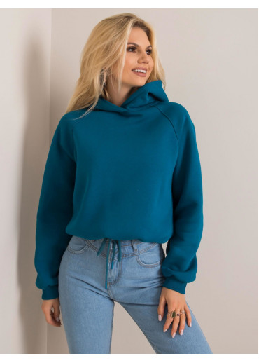 Zelená mikina s kapucňou