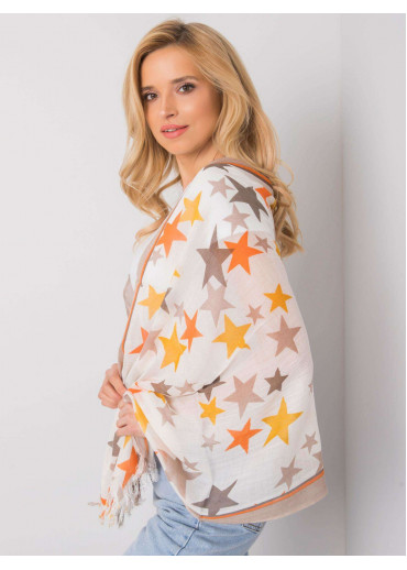 Béžovo hnedá šatka