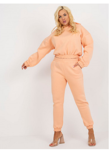 Broskyňovo ružová tepláková súprava