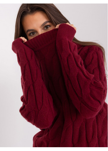 Bordovo červený rolák