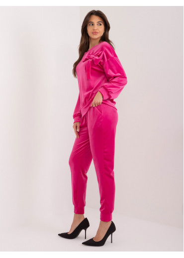 Fuchsiovo ružová tepláková súprava