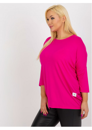 Tmavopúdrovo ružové tričko