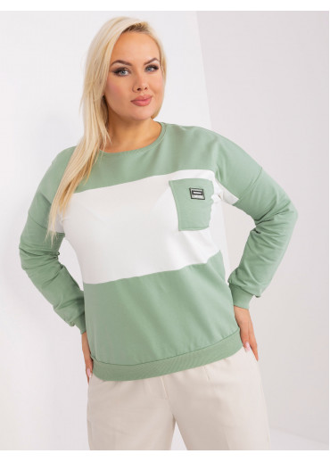 Svetlozelené tričko s dlhým rukávom