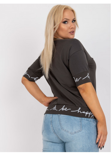 Khaki zelené tričko