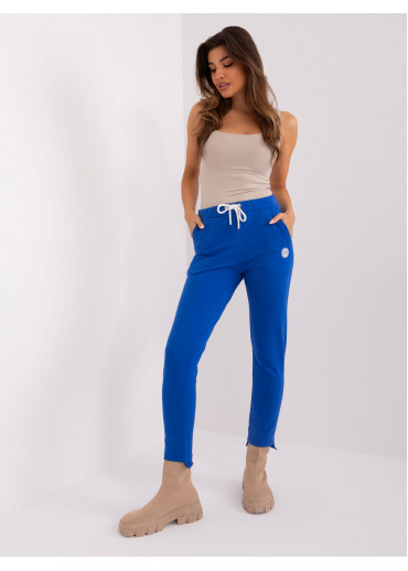 Kobaltovo modré tepláky