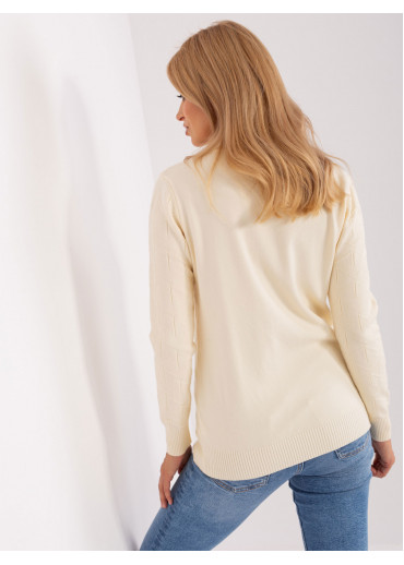 Béžovo hnedý pulóver