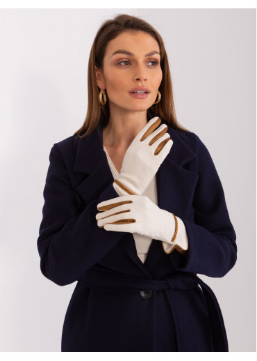 Béžovo hnedé rukavice