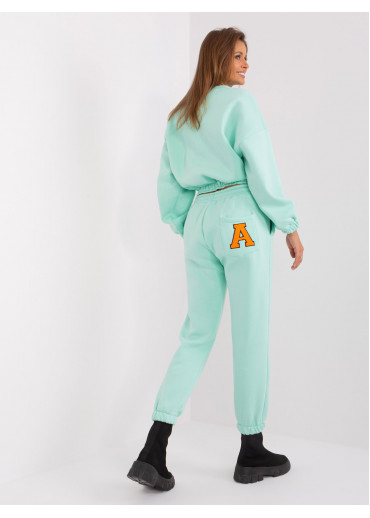 Svetlozelená tepláková súprava